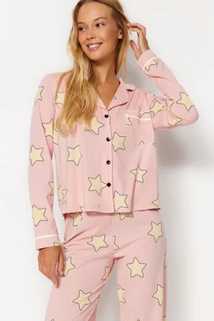 Star Pattern Pajama Set
