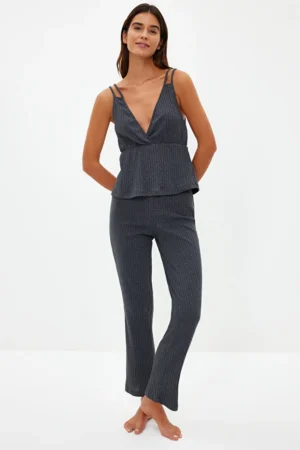 Rope Strap Pajama Set