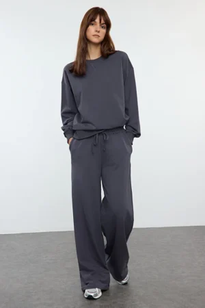 Oversize Fit Wide Leg Set
