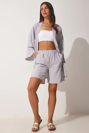 Kimono Shorts Set